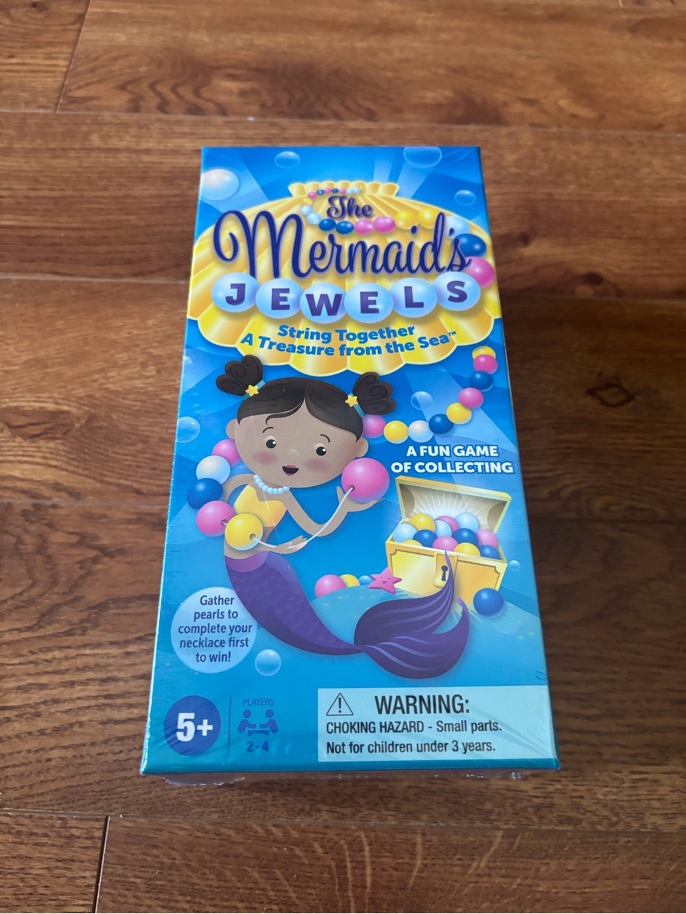 The Mermaid's Jewels Stringing Game - Bright Blue